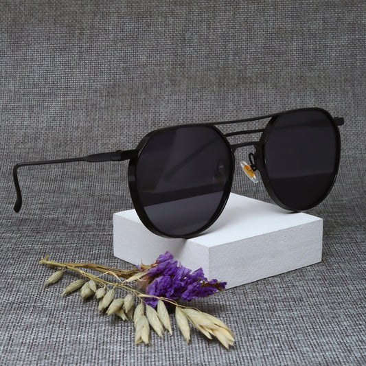 BB Black And Black Unisex Sunglasses