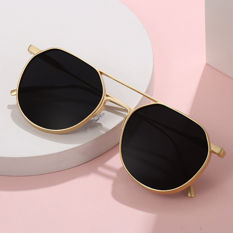 Bektler Gold And Black Edition Sunglasses